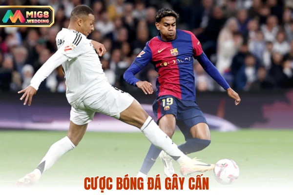 Cược bóng đá gây cấn